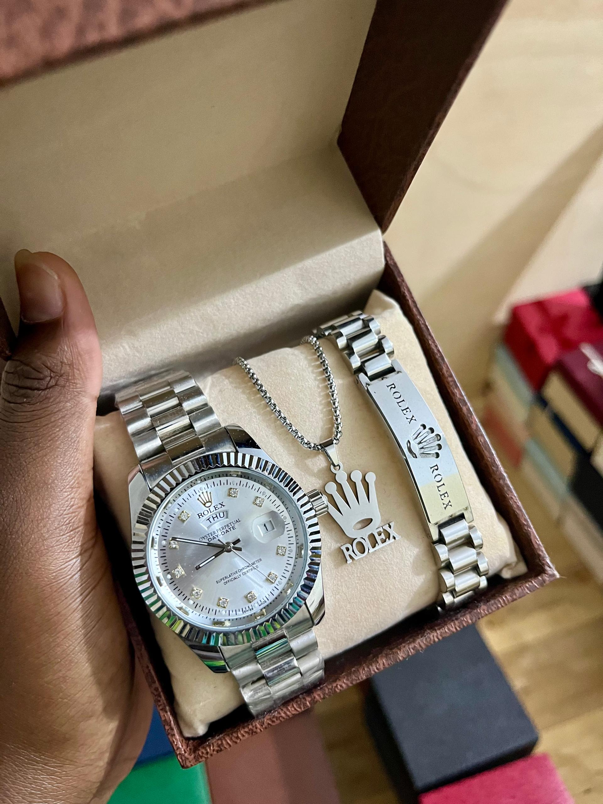 Ensemble bijoux homme