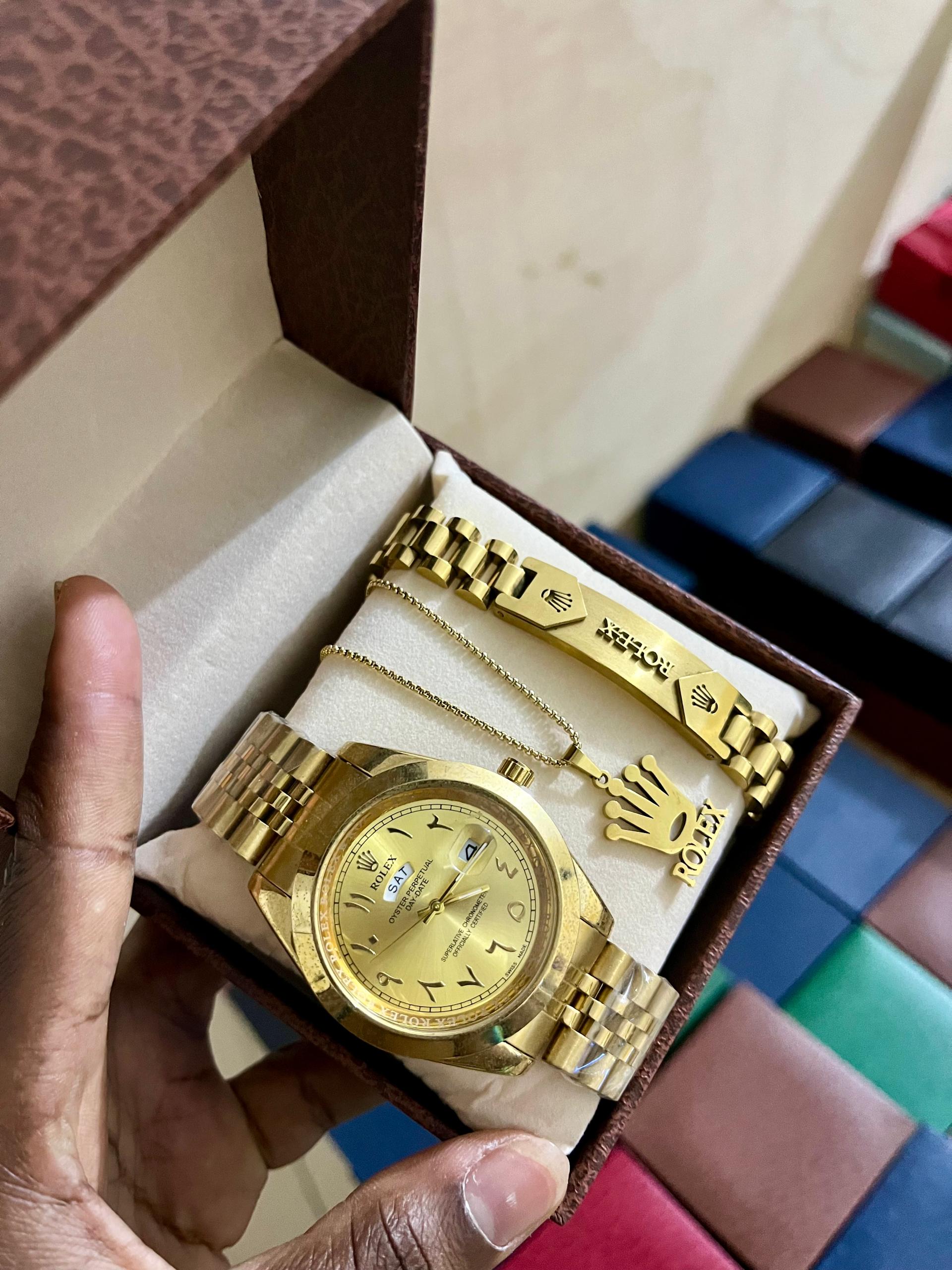 Ensemble bijoux homme