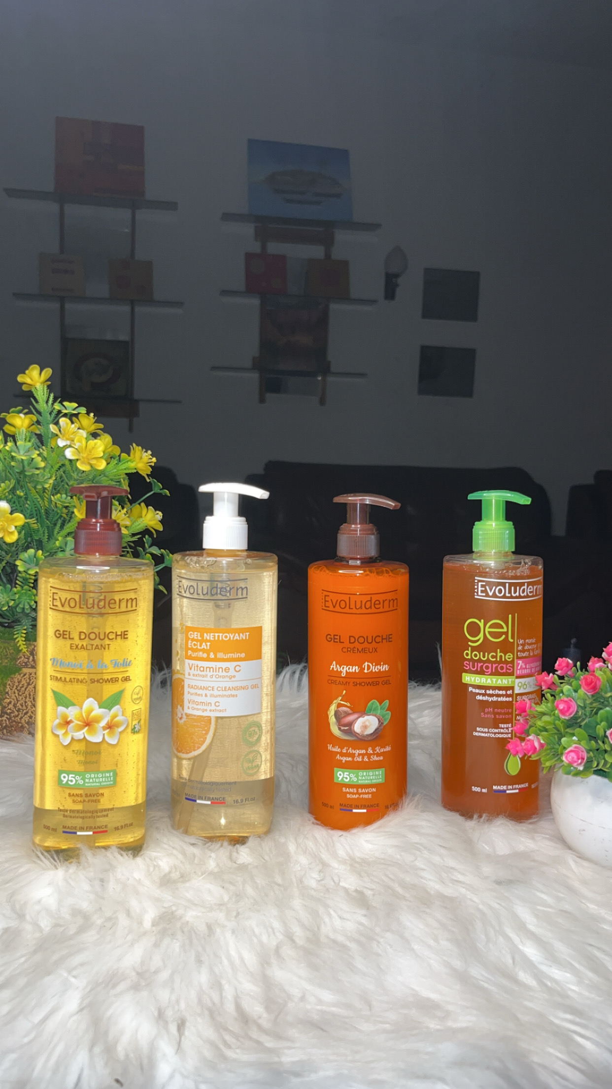 Gel de douche evoluderm