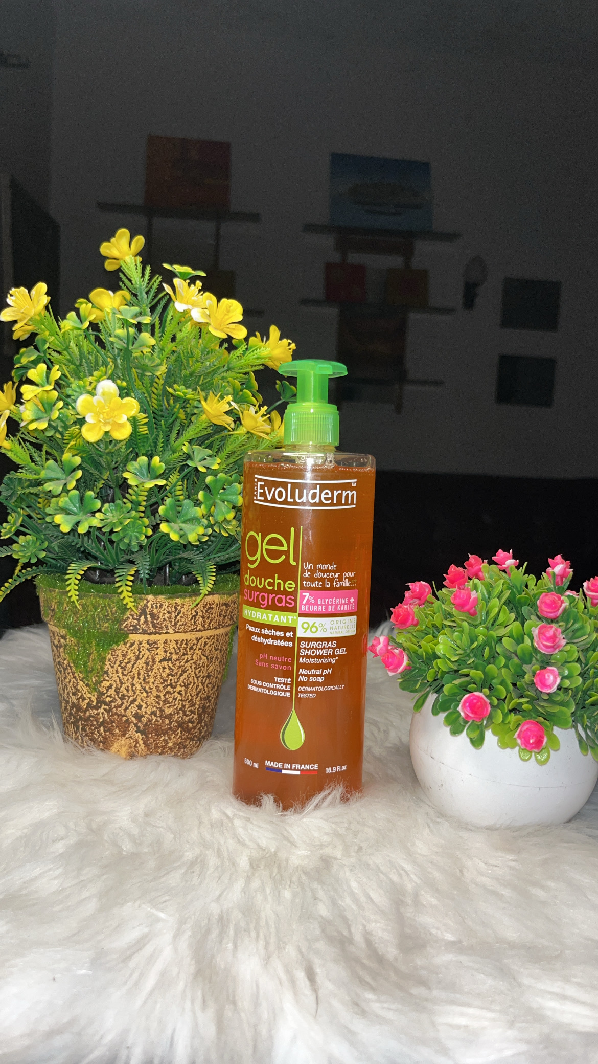 Gel de douche evoluderm